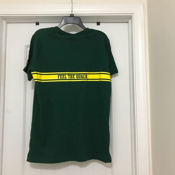 Pink Victoria’s Secret collegiate University of Oregon Ducks tee green small - Picture 7 of 7